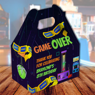 Gaming- und Arcade-Geburtstagsgeschenkbox Geschenkschachtel