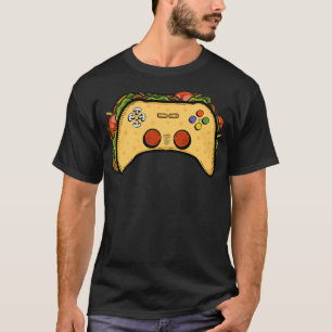 Gaming und Taco-Design für Gamer Boy T-Shirt