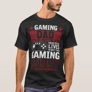 Gaming Vater Videospiele Vatertag Gamer-Geschenk G T-Shirt