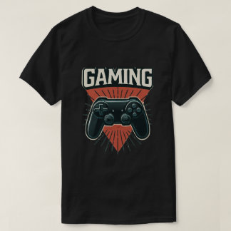 Gaming Vibes: Fettes Controller-Design T-Shirt