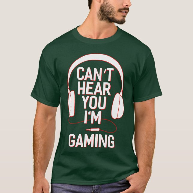 Gaming Video Game Gamer Console Nerd Geek Gift fun T-Shirt (Vorderseite)