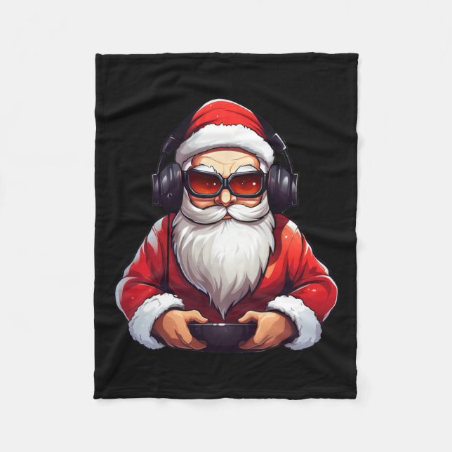 Gaming Video Gamer Game Controller Weihnachten Paj Fleecedecke (Vorderseite)