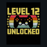 Gaming Vintag 12. Geburtstag Geschenk 12 Jahre Jun Poster<br><div class="desc">Gaming Vintag 12. Geburtstagsgeschenk 12 Jahre Old Boy Girl Gamer Geschenk. Perfektes Geschenk für Ihren Vater,  Mama,  Papa,  Männer,  Frauen,  Freunde und Familienmitglieder am Erntedank Tag,  Weihnachten,  Muttertag,  Vatertag,  4. Juli,  1776 Unabhängiger Tag,  Veteranen Tag,  Halloween,  Patrick's Day</div>