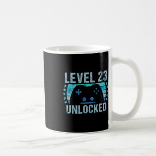 Gaming Vintag 23. Geburtstagsgeschenk 23 Jahre alt Kaffeetasse