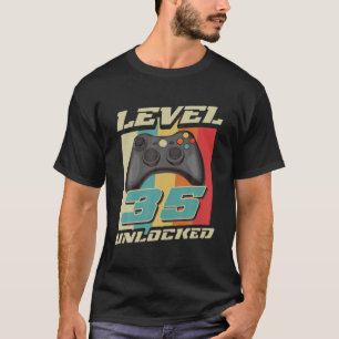 Gaming Vintag 35. Geburtstagsgeschenk 35 Jahre alt T-Shirt