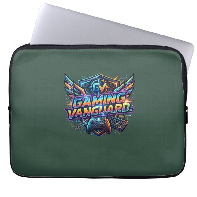 Gaming Vorhut Laptopschutzhülle (Vorderseite)