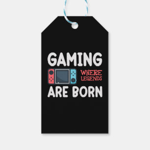 Gaming, wo Legenden geboren werden Geschenkanhänger
