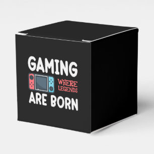 Gaming, wo Legenden geboren werden Geschenkschachtel