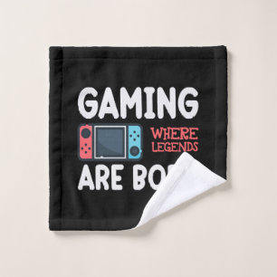 Gaming, wo Legenden geboren werden Waschlappen