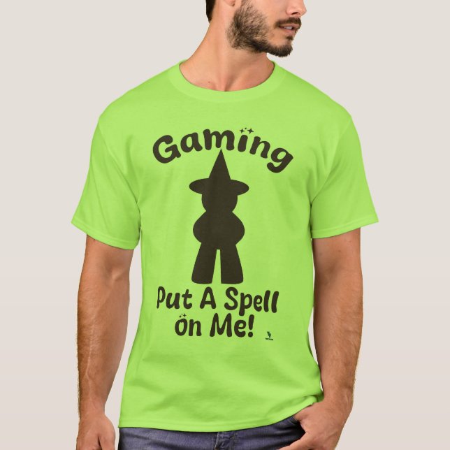 Gaming-Zauber für mich Spooker Gamer T-Shirt (Vorderseite)