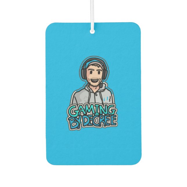 GamingByDecree - Air Freshener Autolufterfrischer (Vorderseite)