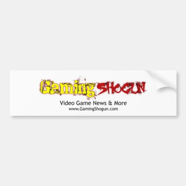 gamingshogun Aufkleber Autoaufkleber (Vorne)