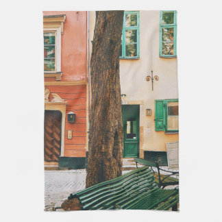 Gamla Stan, Altstadt von Stockholm Geschirrtuch