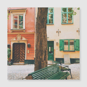 Gamla Stan, Altstadt von Stockholm Magnetkarte