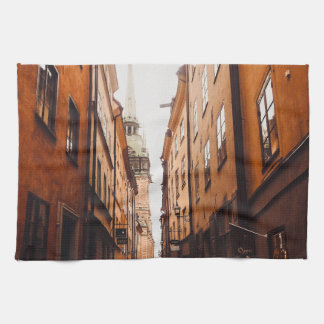 Gamla Stan, Stockholm, Schweden Geschirrtuch