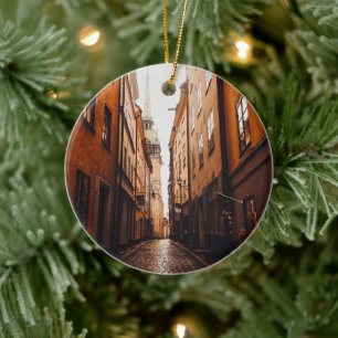 Gamla Stan, Stockholm, Schweden Keramik Ornament