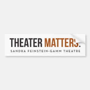 Gamm Theater - Theater-Angelegenheiten - Autoaufkleber