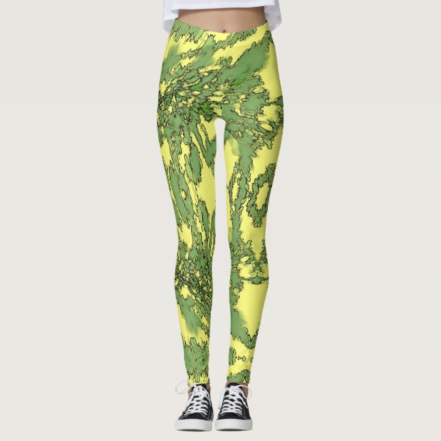 Gamma-Ausbruch Leggings (Vorderseite)