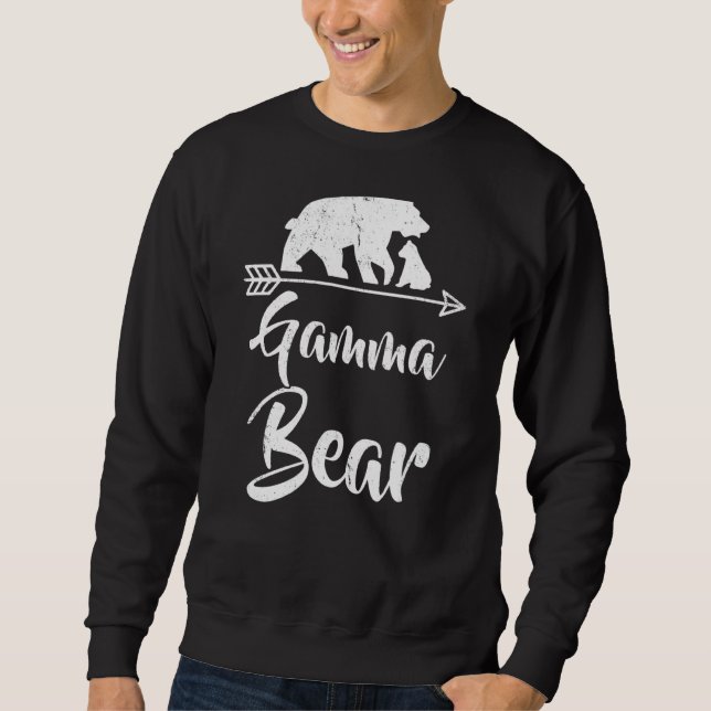 Gamma Bear Matching Familienweihnachtskostüm Sweatshirt (Vorderseite)