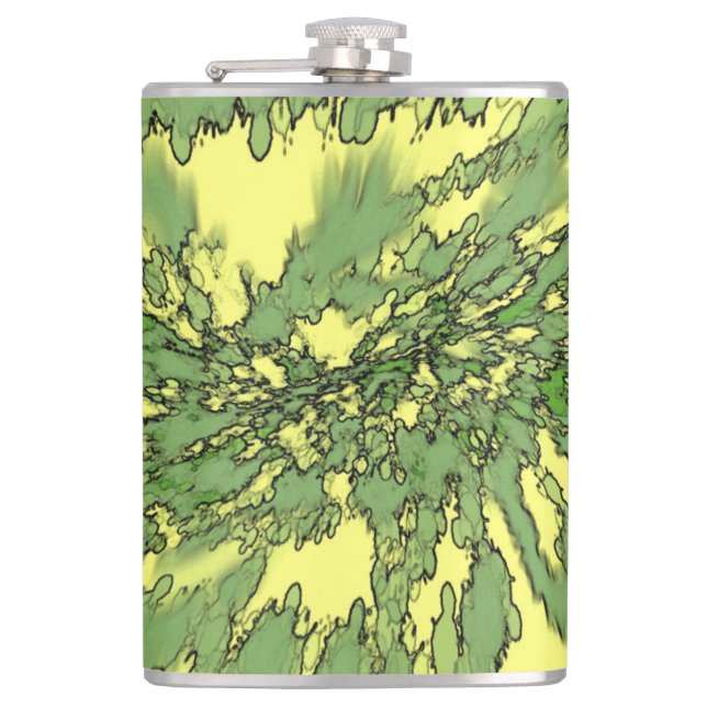 Gamma Burst Flachmann (Vorderseite)