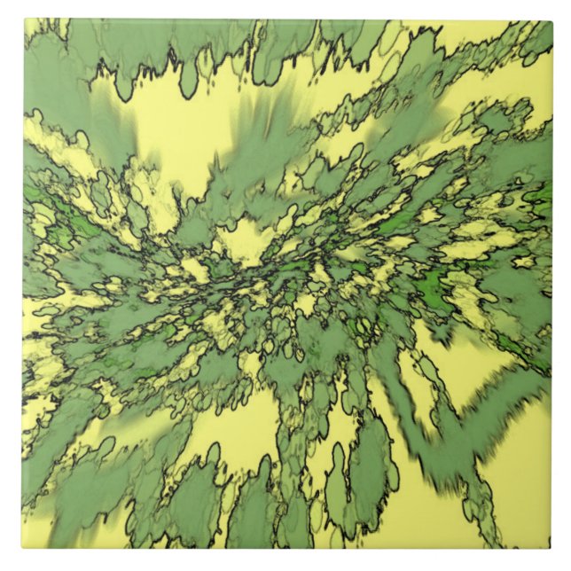 Gamma Burst Fliese (Vorderseite)