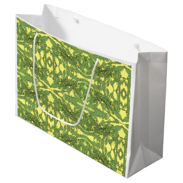 Gamma Burst Große Geschenktüte (Vorderseite Schrägansicht)