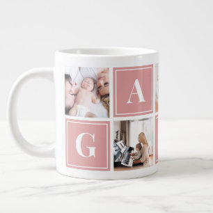 Gamma Foto Collage Individuelle Riesentasse Kaffee Jumbo-Tasse