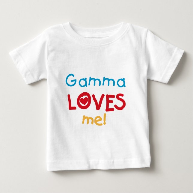 Gamma Lieben Me T - Shirt und Geschenke (Vorderseite)
