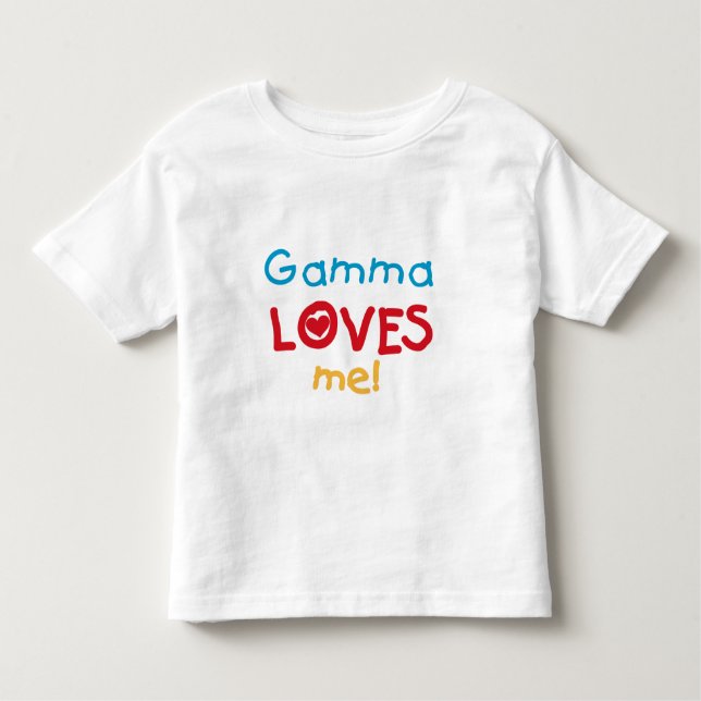 Gamma Lieben Me T - Shirt und Geschenke (Vorderseite)