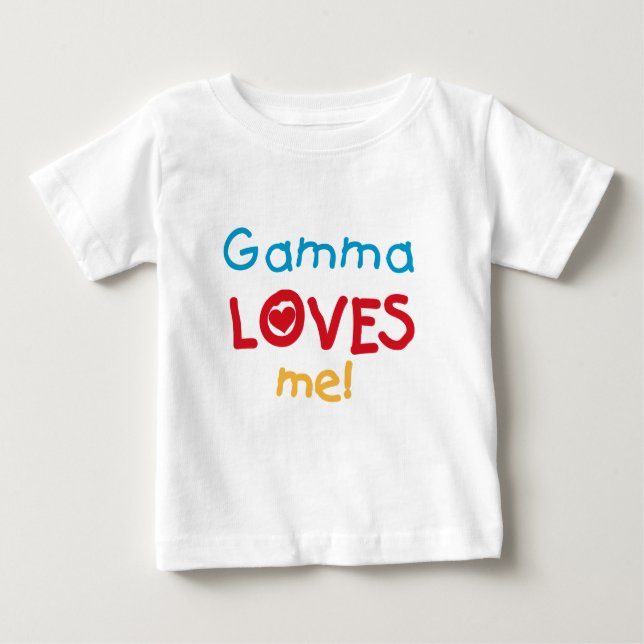 Gamma Lieben Me T - Shirt und Geschenke (Vorderseite)