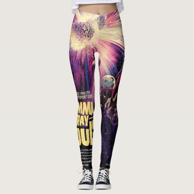Gamma Ray Burst Pulsars Kilonova Kosmische Kollisi Leggings (Vorderseite)