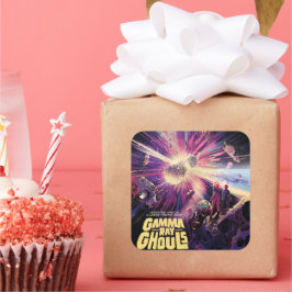 Gamma Ray Burst Pulsars Kilonova Kosmische Kollisi Quadratischer Aufkleber