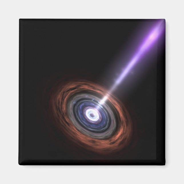 Gamma Rays in galaktischer Nuclei Magnet (Vorne)