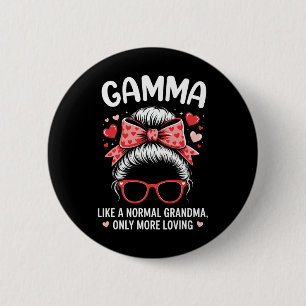 Gamma Valentine-Zitat für liebevolle Oma mit Süßem Button