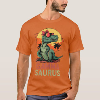 GammaSaurus Dino Dinosaurier GammaSaurusRe Lustig  T-Shirt