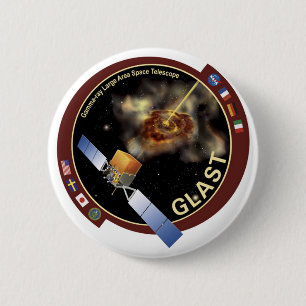 Gammastrahl-Gebiets-Weltraumteleskop (GLAST) Button