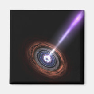 Gammastrahlen in den galaktischen Kernen Magnet