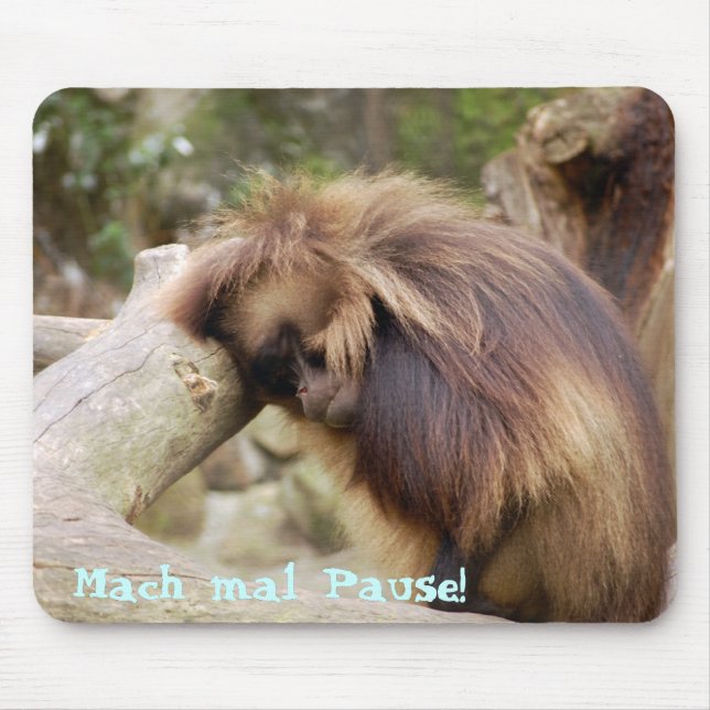 Gammelaffe Mousepad (Vorne)