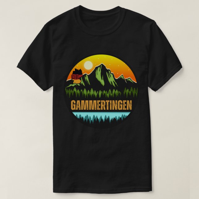 Gammertingen, Baden-Württemberg, Deutschland T-Shirt (Design vorne)