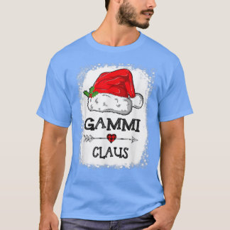 Gammi Claus Christmas Light Pajama Familie Matchin T-Shirt