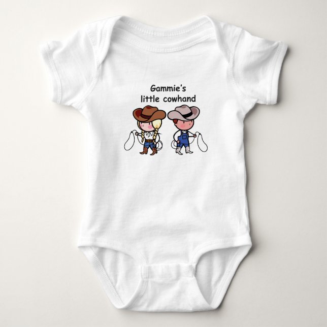 Gammie 2 baby strampler (Vorderseite)