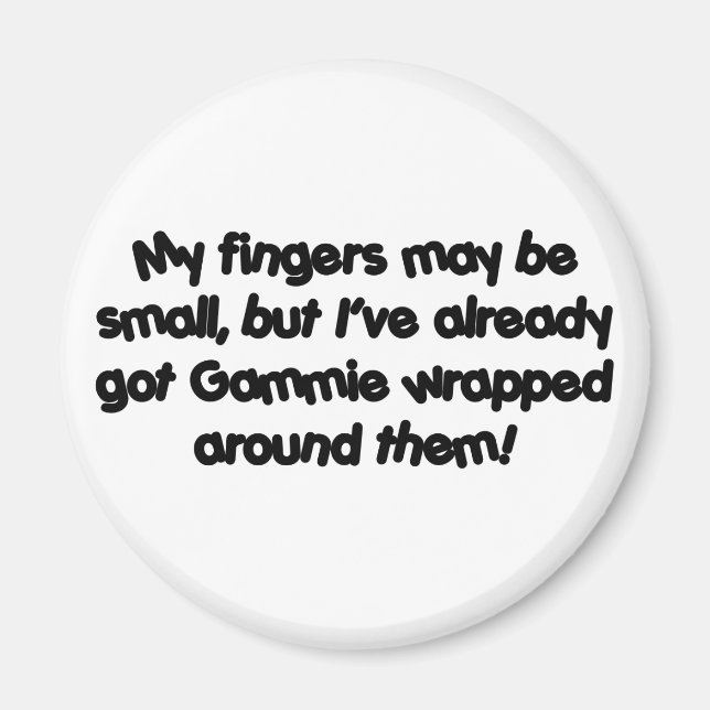 Gammie's Wrapped! Magnet (Vorne)