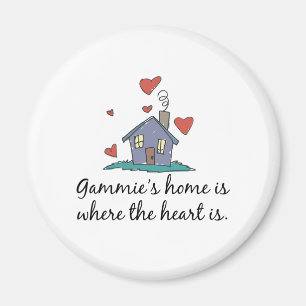 Gammie' s-Zuhause ist, wo das Herz ist Magnet