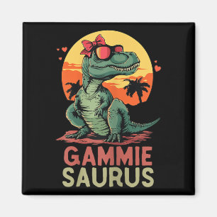 Gammiesaurus Dino Dinosaur Gammie-saurus T-rex Spa Magnet