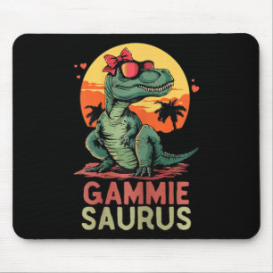 Gammiesaurus Dino Dinosaur Gammie-saurus T-rex Spa Mousepad
