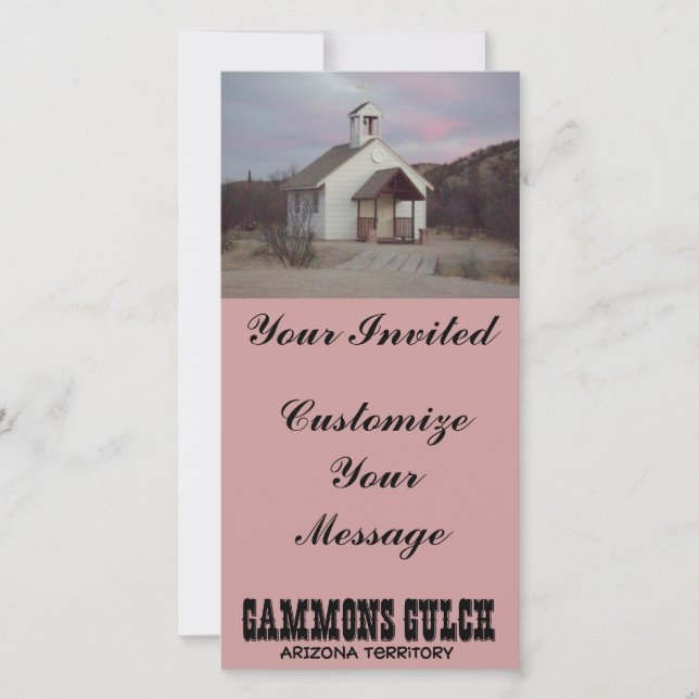 Gammons Gulch Invites (Vorderseite)