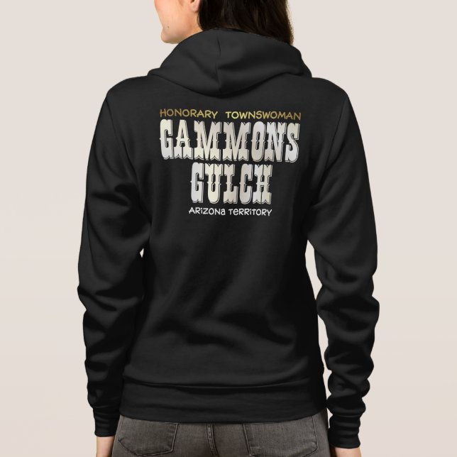 Gammons Gulch Movie Set Fleece Zip Hoodie (Rückseite)