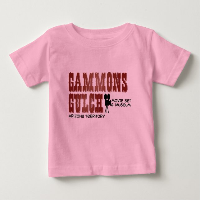 Gammons Gulch Movie Set Säuglings Tshirt (Vorderseite)