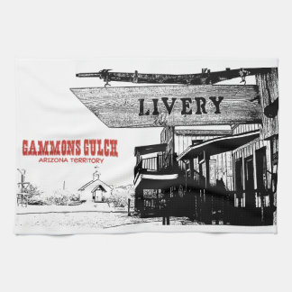 Gammons Gulch Souvenir Küchentuch
