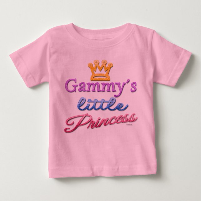 Gammy's Little Princess Baby Kleinkind T - Shirt (Vorderseite)
